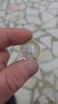 Vând moneda one pound cu regina elisabeta 2016