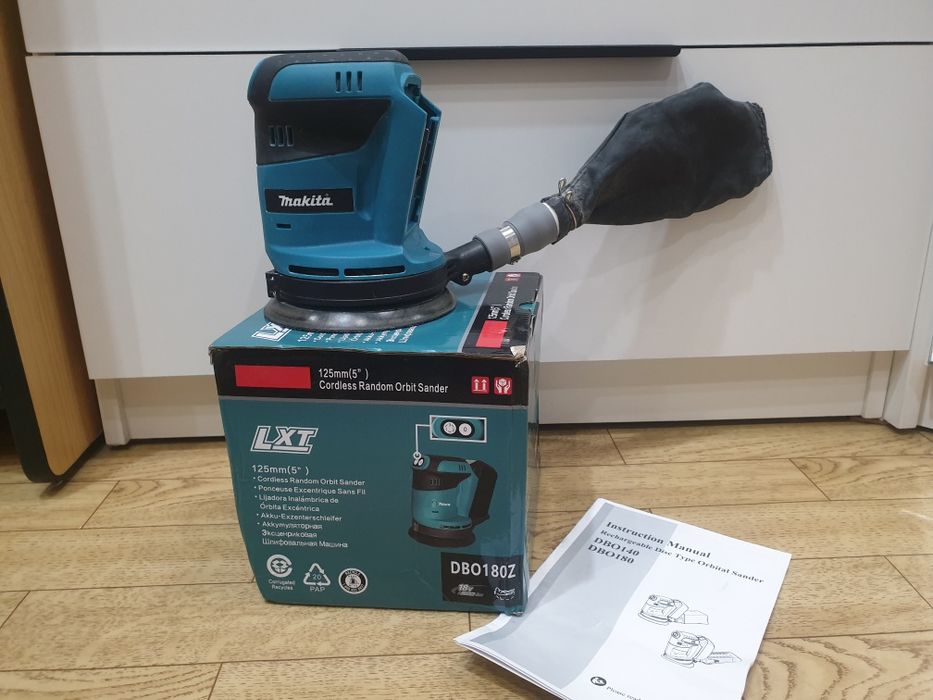 Эксцентриковая шлифовальная машинка Makita 18V