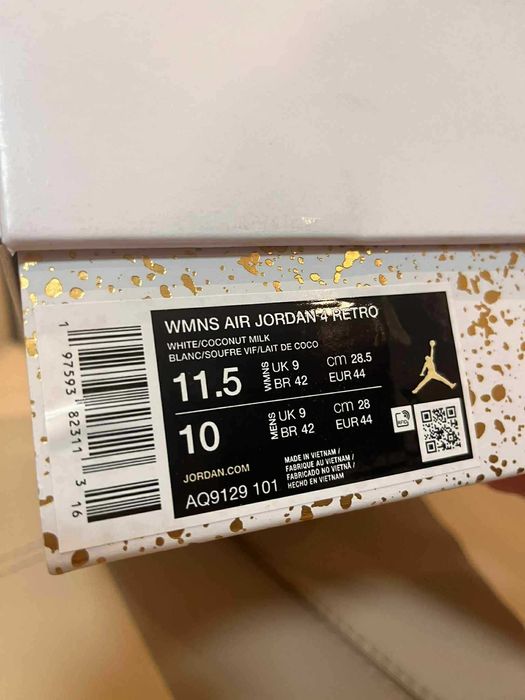 Jordan 4 Retro Vivid Sulphur