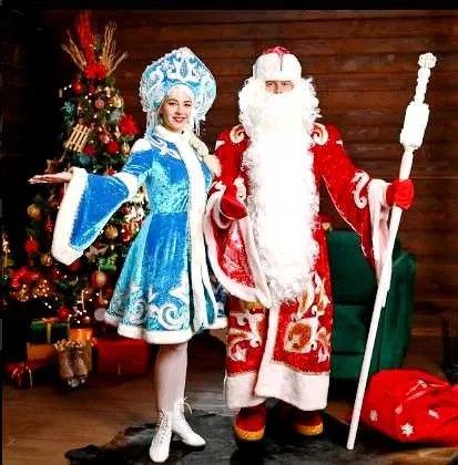 Дед Мороз и Снегурочка, корпоративы, на дом