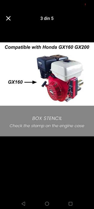Jucărie kit pornire motor generator/motocultor