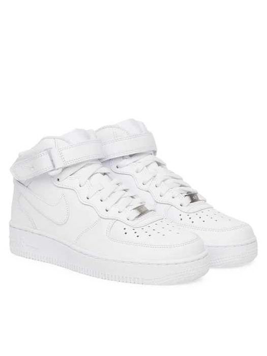 Nike - Air Force 1 Mid '07 номер 37.5,38.5  Оригинал бели Код 5550