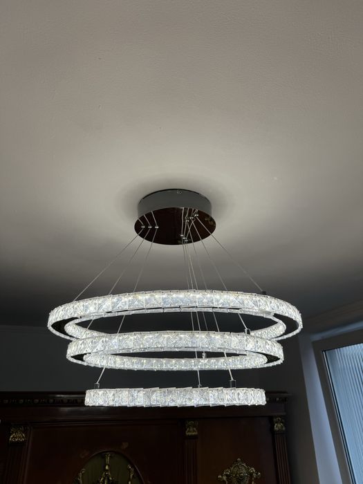 Candelabru led 3 inele