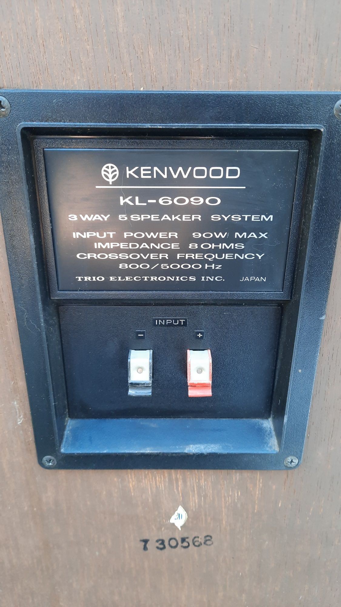 Boxe kenwood model kl 6090 rare de colectie