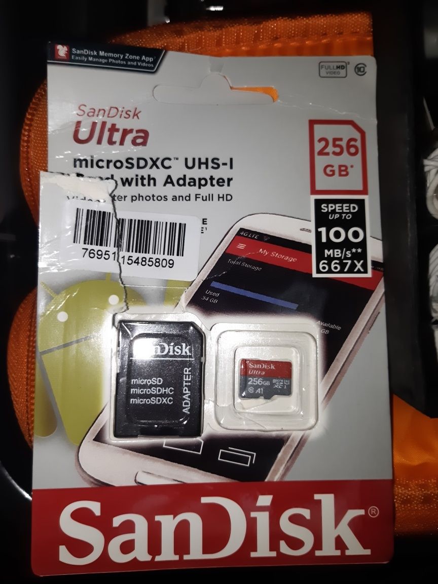 Card SD si micro sd 256 GB nou