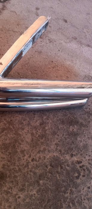 Кенгурятник нержавейка