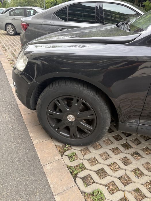 Jante 5x120 Touareg R5 R18 Cu cauciucuri de iarna