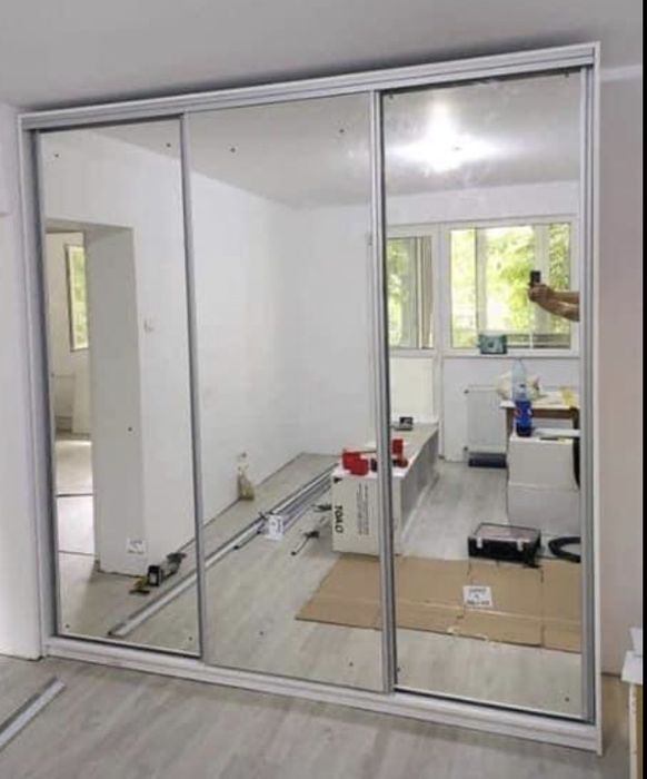 Oglinda clara si fumurie pentru placare usi sifoniere toata gama