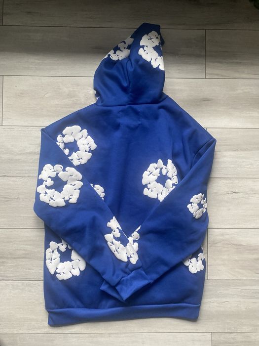 Hanorac denim tears albastru