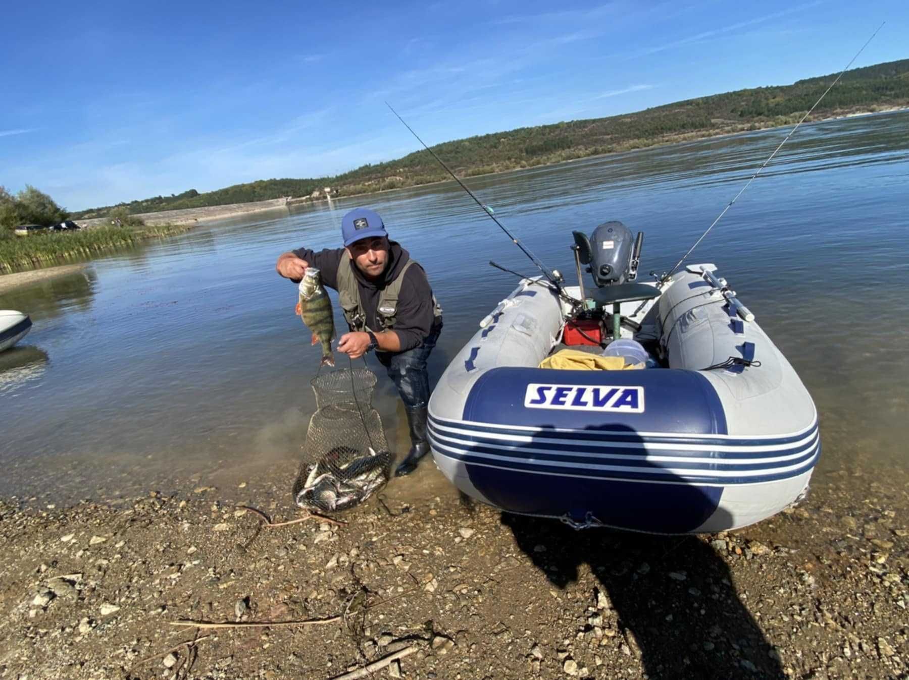 Надуваема лодка Selva 330 с алуминиев под и надуваем кил.