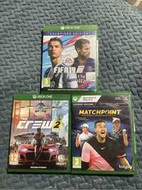 Jocuri Xbox (FIFA 19, Crew II, Machpoint)