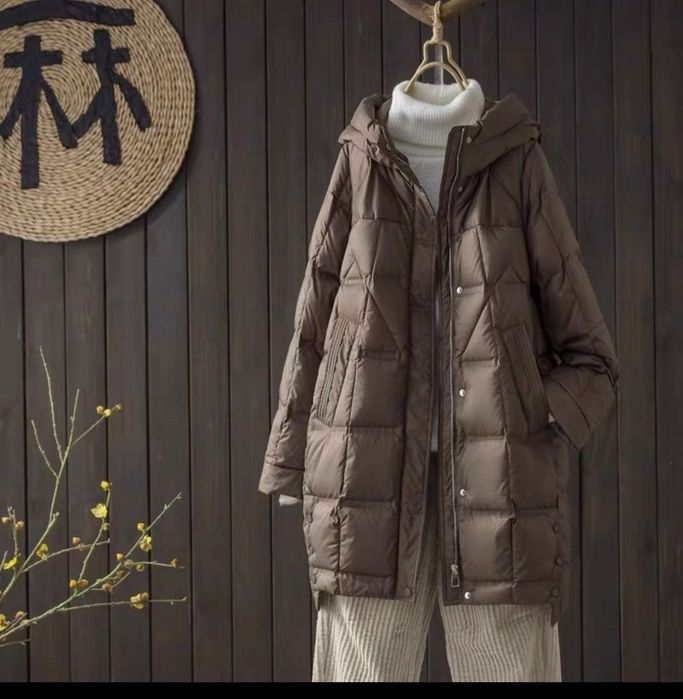 Удлинённые Куртки Пух 46/52