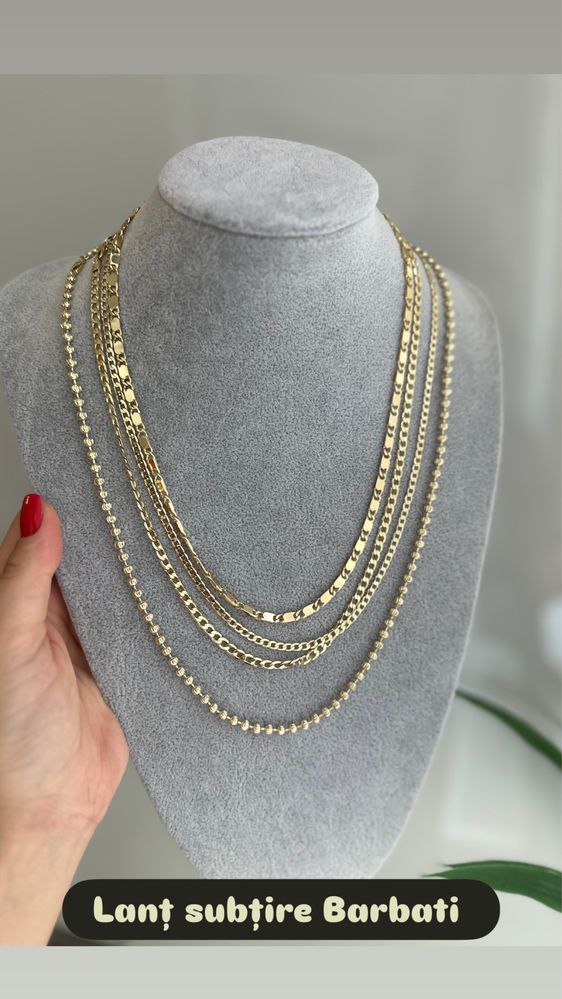 Bijuterii placate cu aur 14K