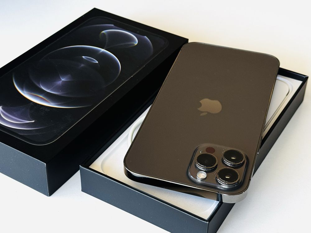 Iphone 12 Pro Max 128GB Graphite 100% Батерия! Гаранция 6 месеца