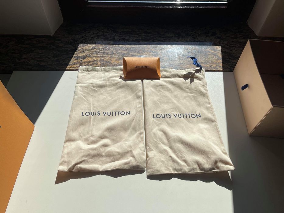 Louis Vuitton LV trainer upcycle
