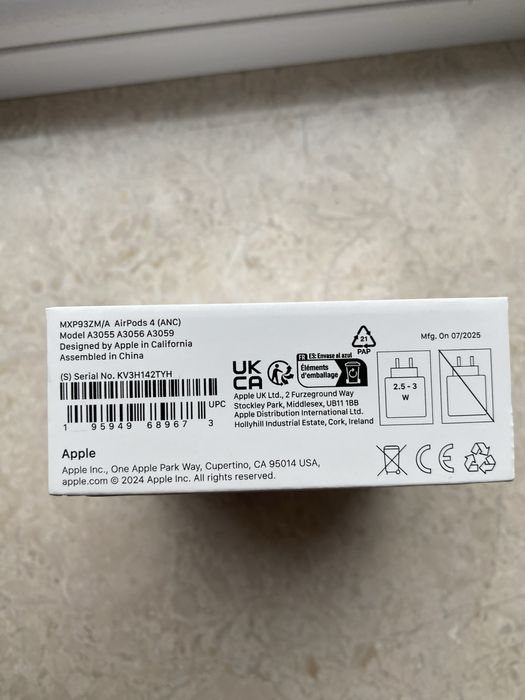 Airpods 4 active noise cancellation originale sigilate