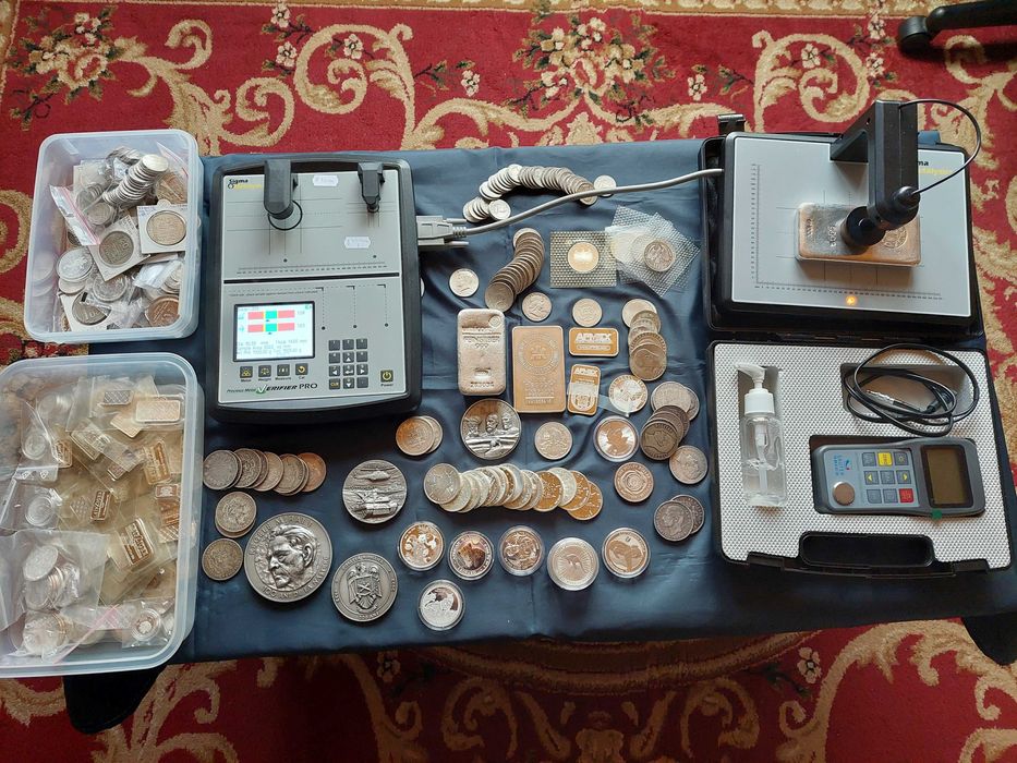 Monede lingouri medalii argint de investitie si  protejare de inflatie