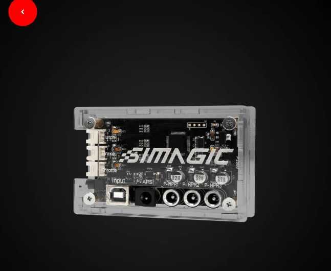 Pedale Thrustmaster T-LCM plus Simagic Haptic set