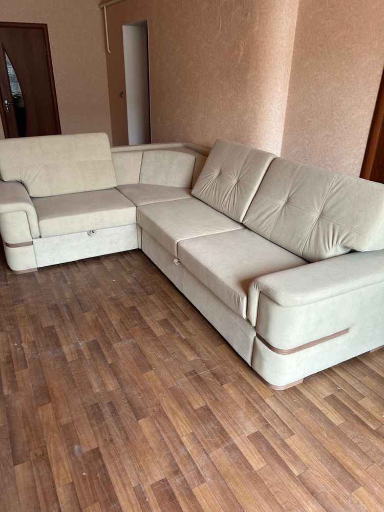 Мягкий раздвижной диван