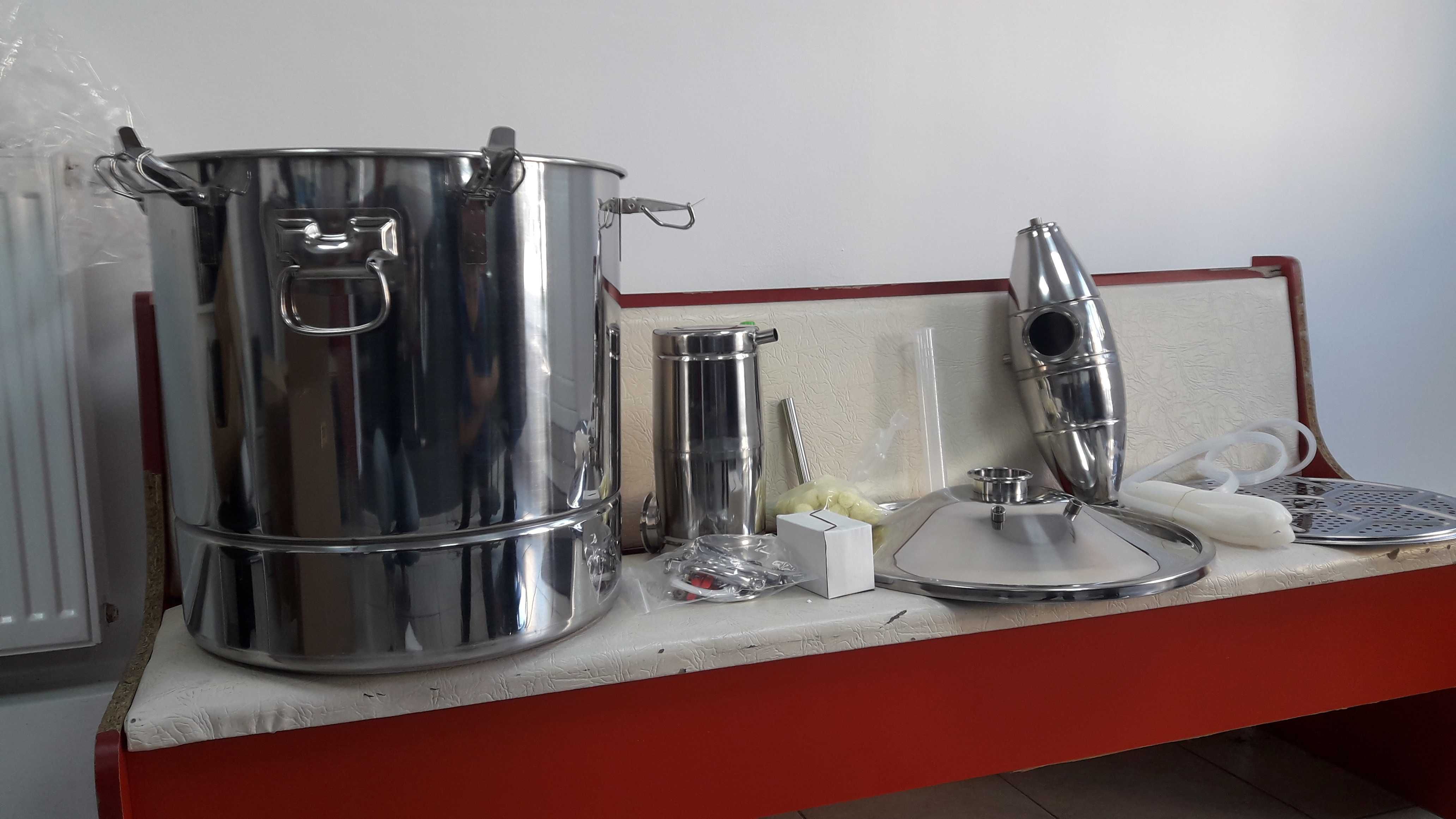 Distilator lavanda , uleiuri esentiale, Alambic, Cazan tuica INOX