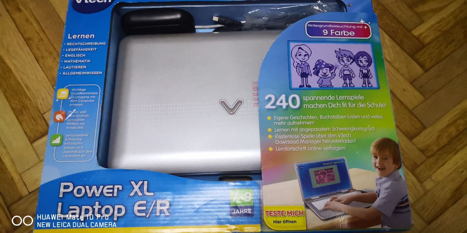 Laptop Power XL E/R Vtech Germană Engleză 7-9 ani