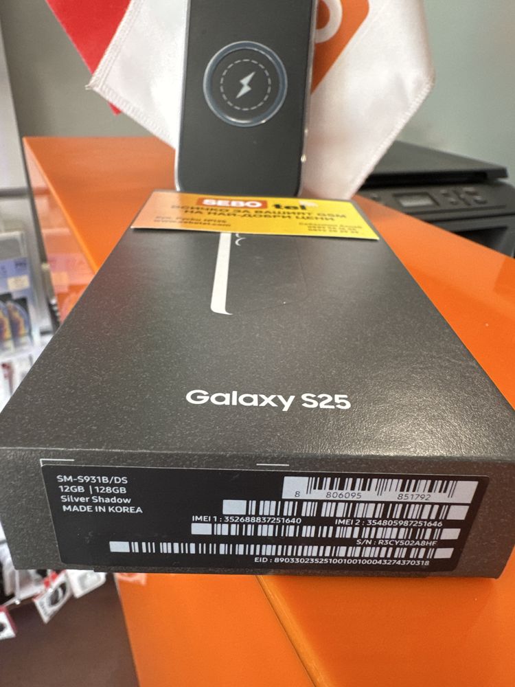 Samsung S25 128GB Black