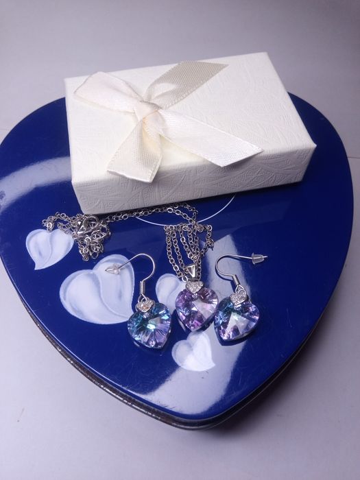 Комплект колие и обици