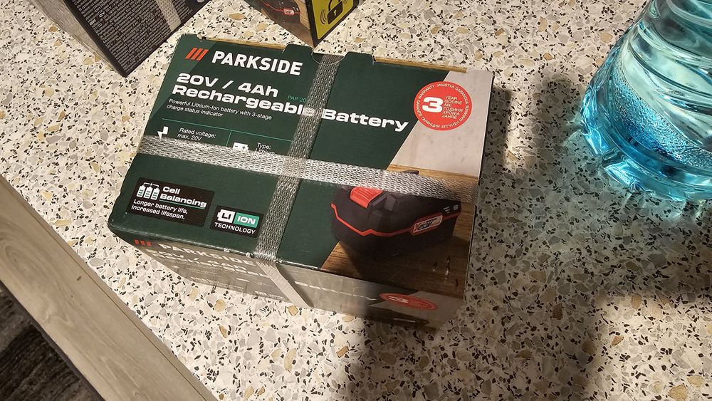 2x Baterii Parkside nouă 20v 4Ah pentru scule Parkside