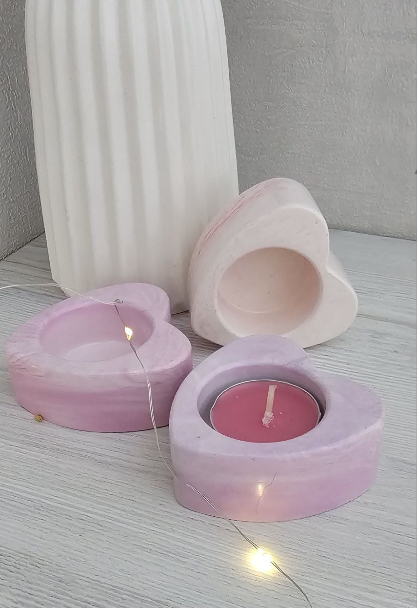 Свечи, Изделия из гипса