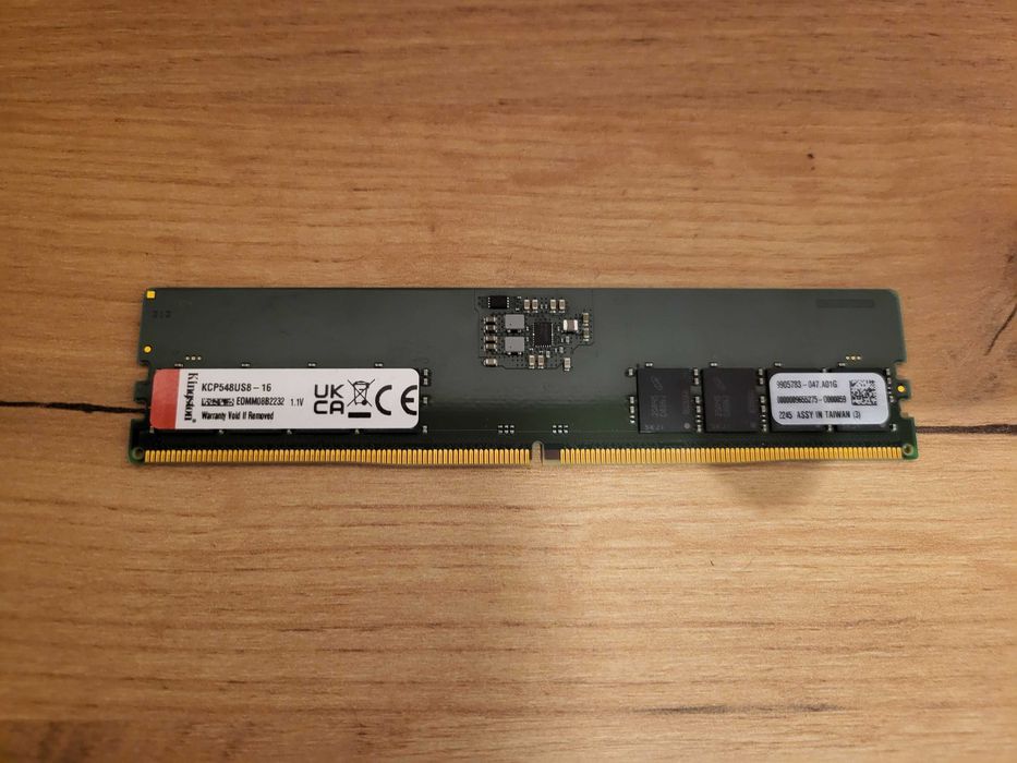 Memorie Kingston, 16GB DDR5, 4800MT/s, CL40