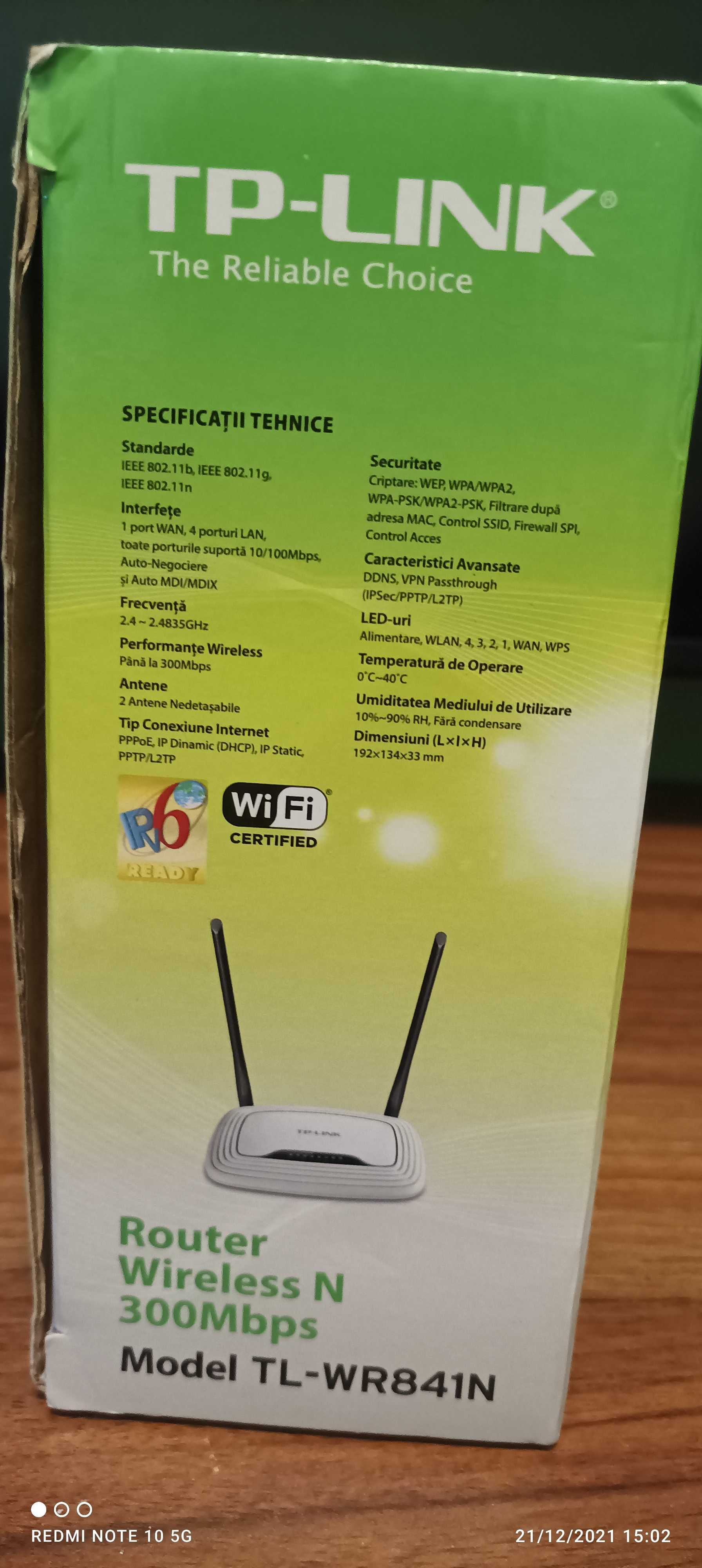 Router wireless TP-Link 300 Mbps