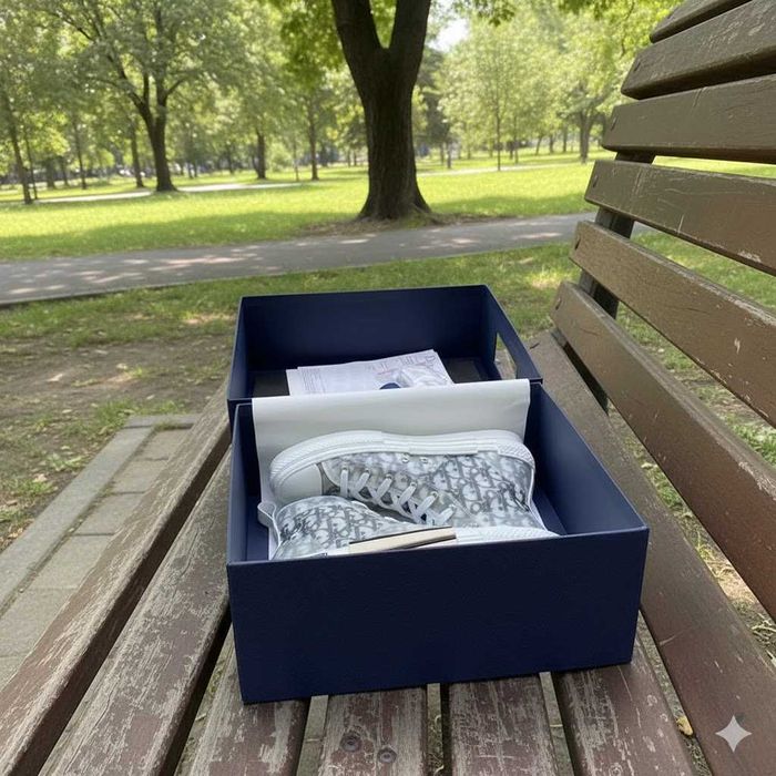 Adidasi D I O R  B23 High - Tenesi Premium Full Box