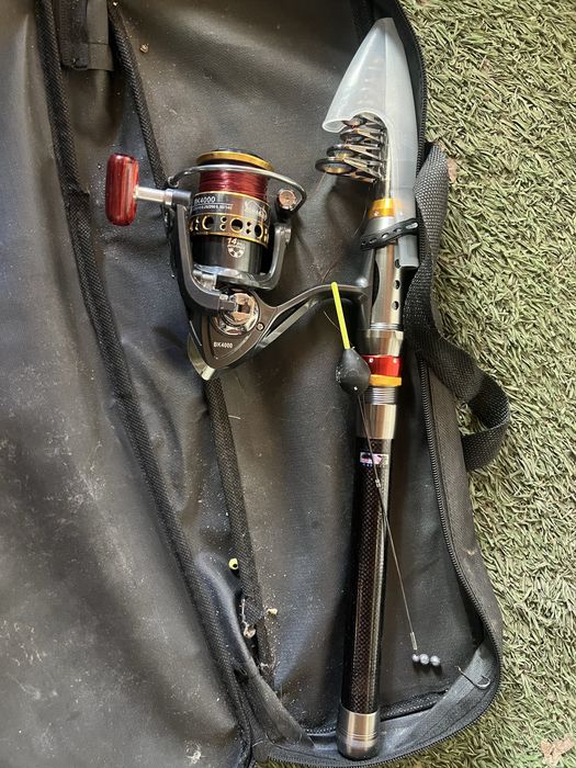 Въдица 3.60 с макара за риболов с плувка