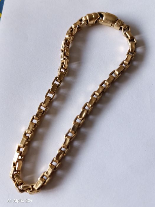 Златна гривна унисекс