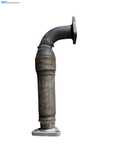 Compensator Racord Flexibil Galerie Teava Conducta Evacuare Dreapta Audi A4 B7 3.0 TDI BMK BNG Cutie Automata 2005 - 2008 Cod 059790N 059131790N [B4170]