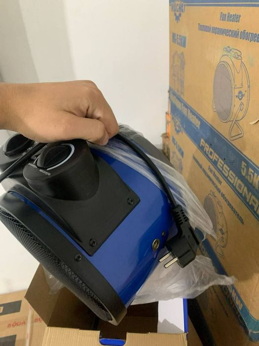 Тепловая пушка Электрическая тепловентилятор 5кВт на 50м2 есть разние