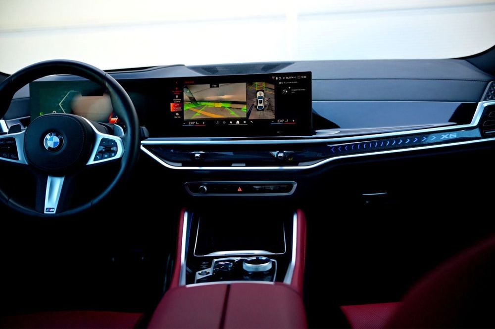 X6 Alb cu interior individual rosu 2025 in garantie 4.0 d