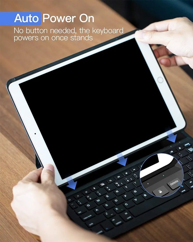 Husă Ipad cu tastatură Ultra Slim  (Inateck) BK2005