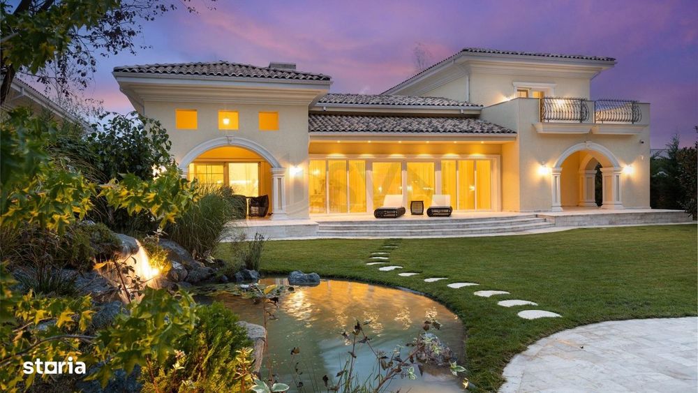 Pipera Tunari I Vila superba cu 1400 mp teren si design de inspiratie