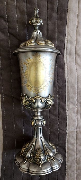 Pahar - potir  argint aurit an 1807