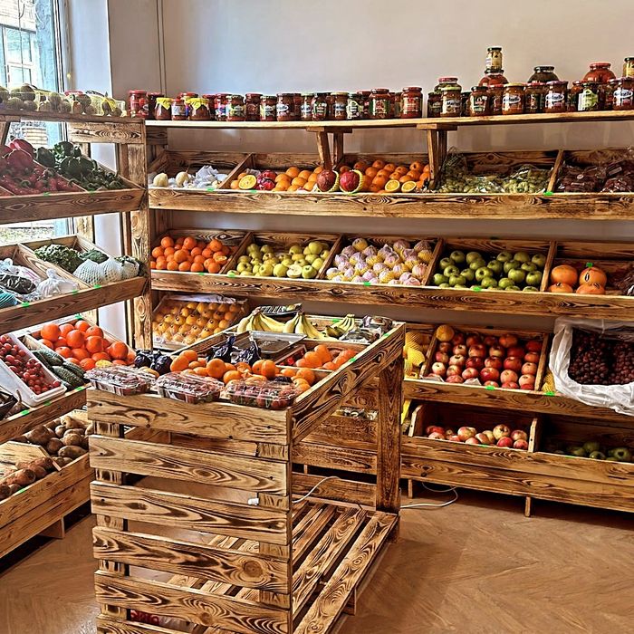 Овощная полка. Овощные стеллажи