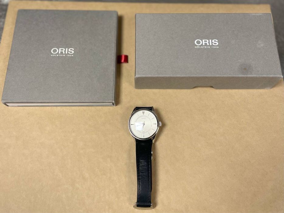 Продаю свои часы: Oris Artelier Pointer Day Date. Полный комплект.