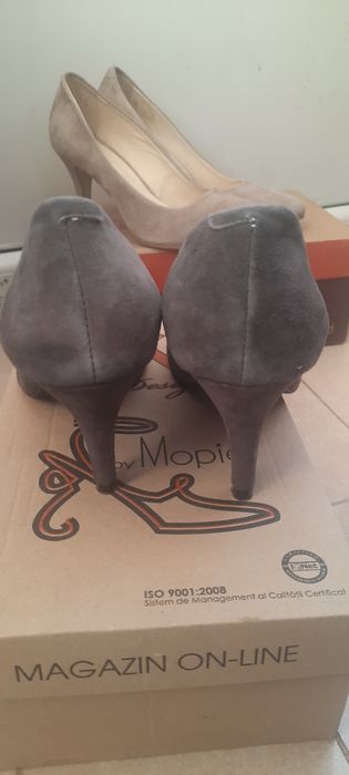 Pantofi stiletto piele naturala marimea 38