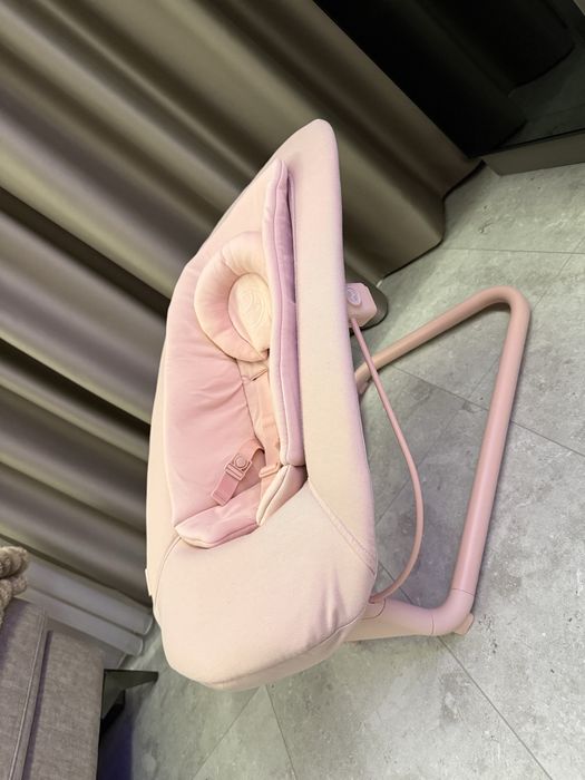 Бебе Шезлонг Cybex LEMO Bouncer Pink ГАРАНЦИЯ ДО 05.2026г.