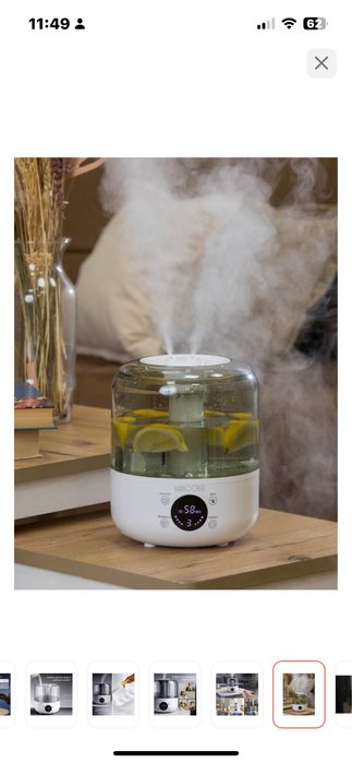 Увлажнитель воздуха на пульту