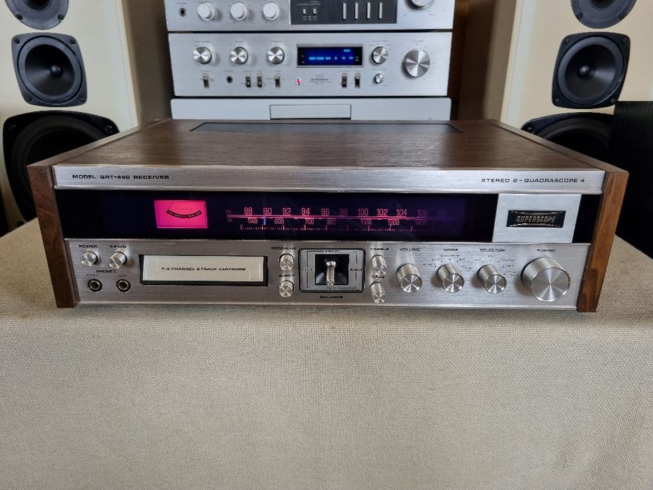 Superscope QRT 440 Quadrascope by Marantz. Pt Reconditionat.