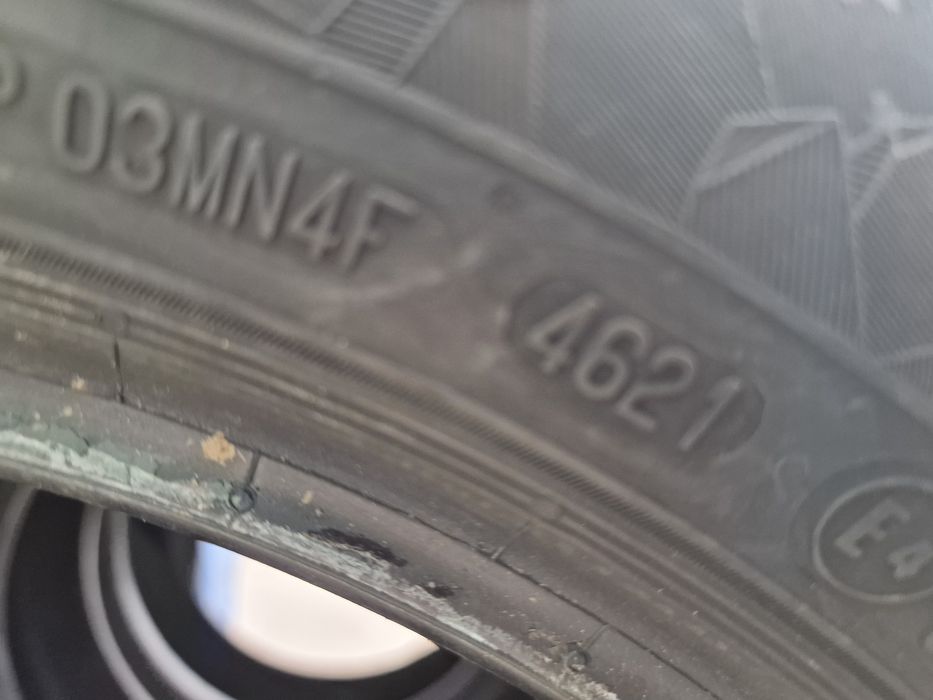 Anvelope 205/55R16 marca Semperit, M+S, DOT 2021, 8 mm