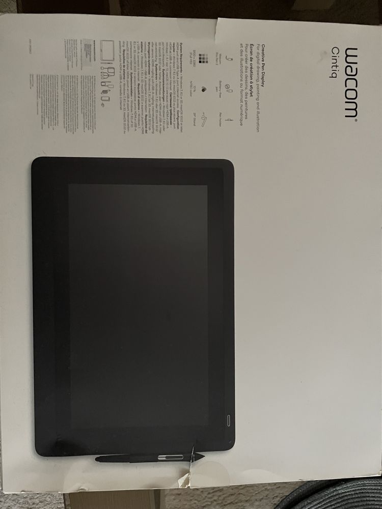 Wacom Cintiq 16 състояние Ново