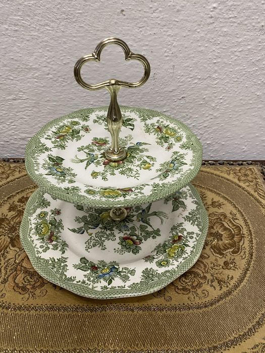 Винтидж порцеланова етажерка Wedgwood Англия маркировка 1960-те