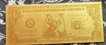 Bancnota 1 dolar aur
